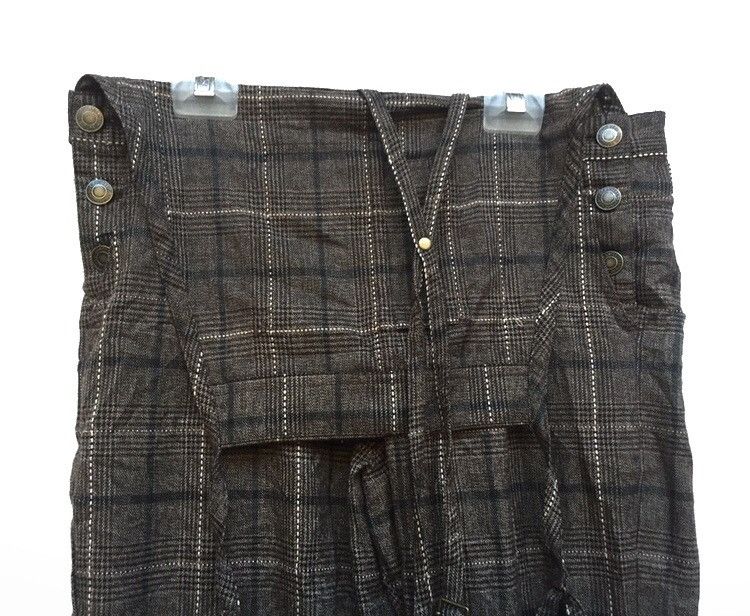 Japanese Brand × Vintage 🔥Nice Overal Flannel Pants Size 30" / US 8 / IT 44 - 6 Thumbnail