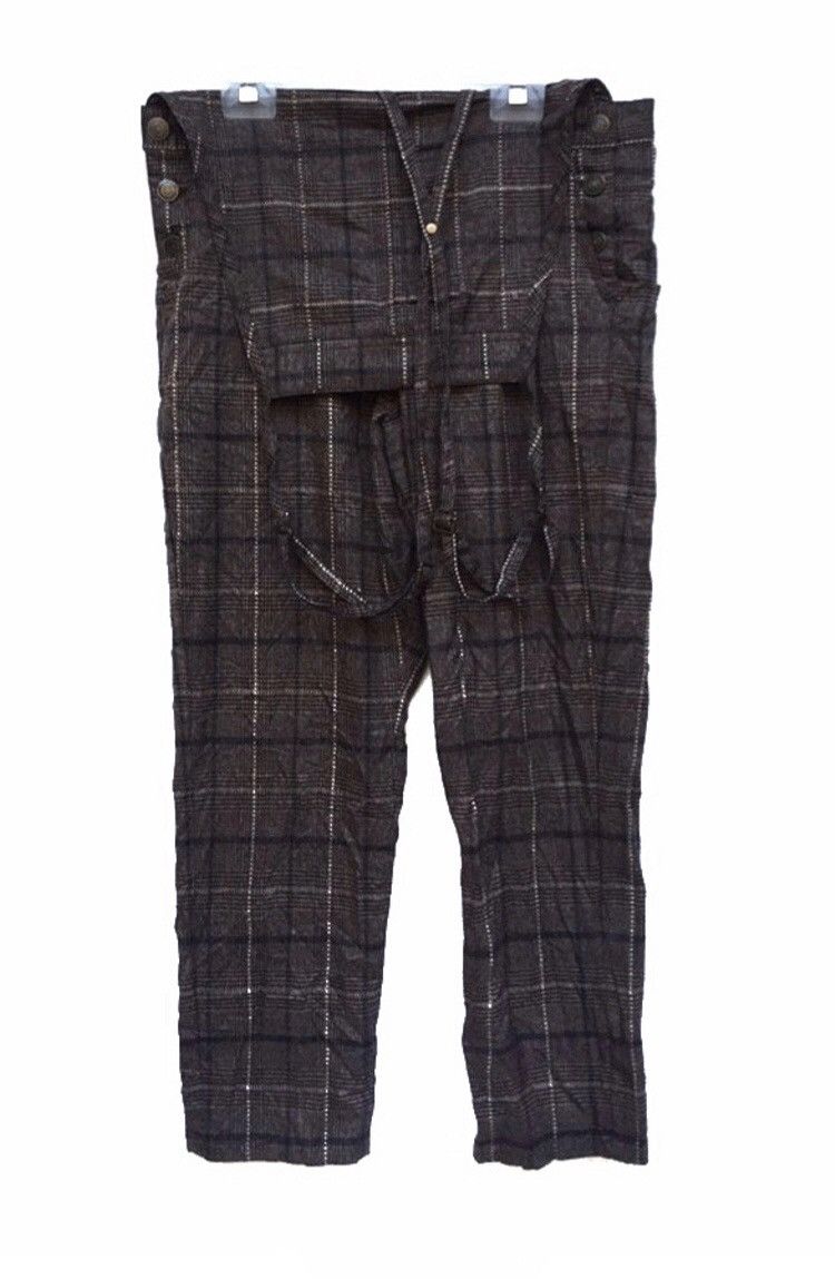 Japanese Brand × Vintage 🔥Nice Overal Flannel Pants Size 30" / US 8 / IT 44 - 4 Thumbnail
