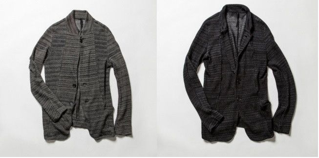 The Viridi-anne 100% Linen Cardigan JP 3 US M Irregular Striped Size US L / EU 52-54 / 3 - 9 Thumbnail