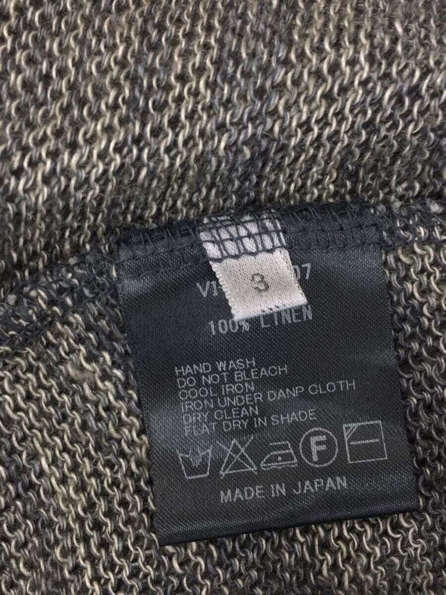 The Viridi-anne 100% Linen Cardigan JP 3 US M Irregular Striped Size US L / EU 52-54 / 3 - 7 Thumbnail