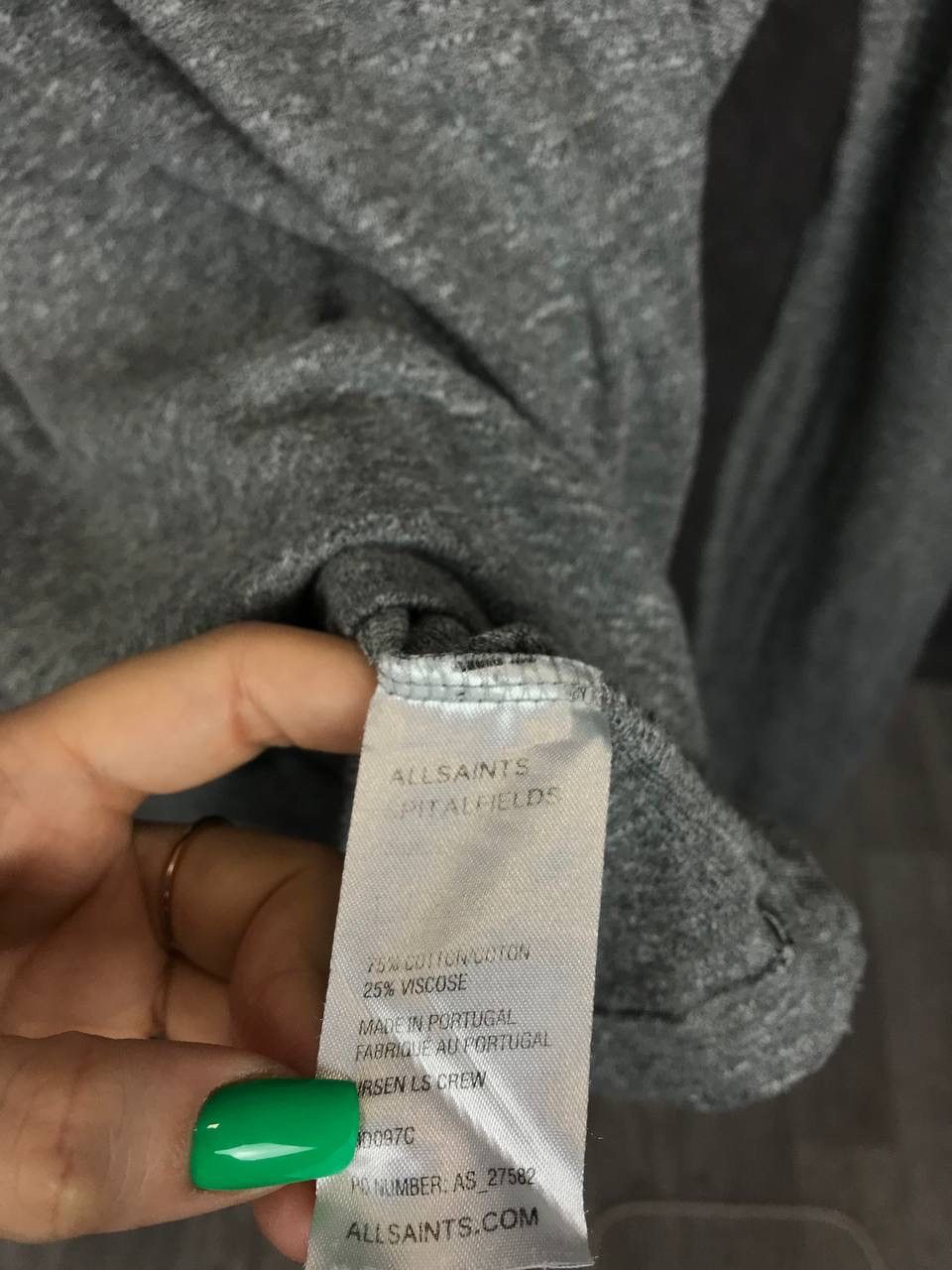 Allsaints Allsaints luxury streetwear sweatshirt Size US S / EU 44-46 / 1 - 4 Thumbnail