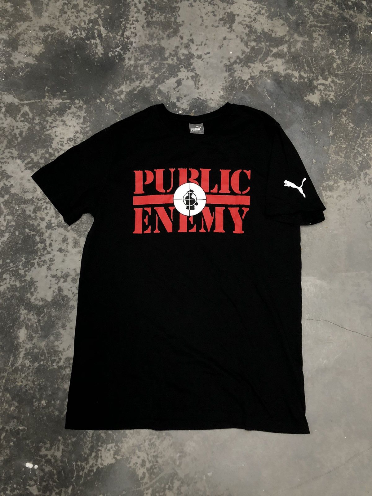Puma Public Enemy With Fight The Power Back Print