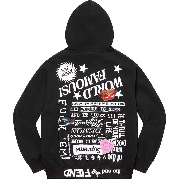 Supreme Supreme Fiend Hooded Sweatshirt | Grailed