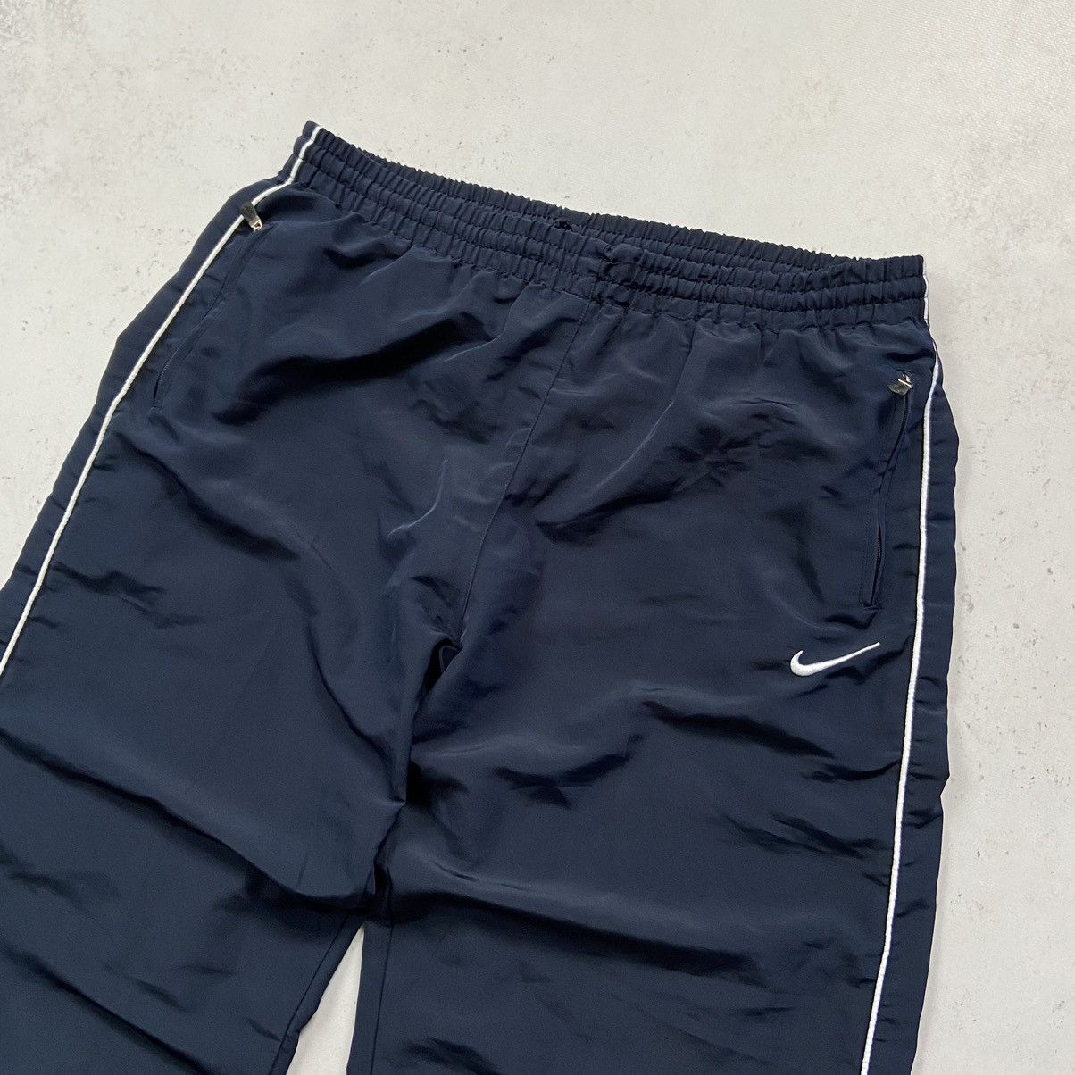 Nike Nike Track Vintage Pants Drill Y2K Swoosh Nylon Joggers Logo Size US 30 / EU 46 - 3 Thumbnail