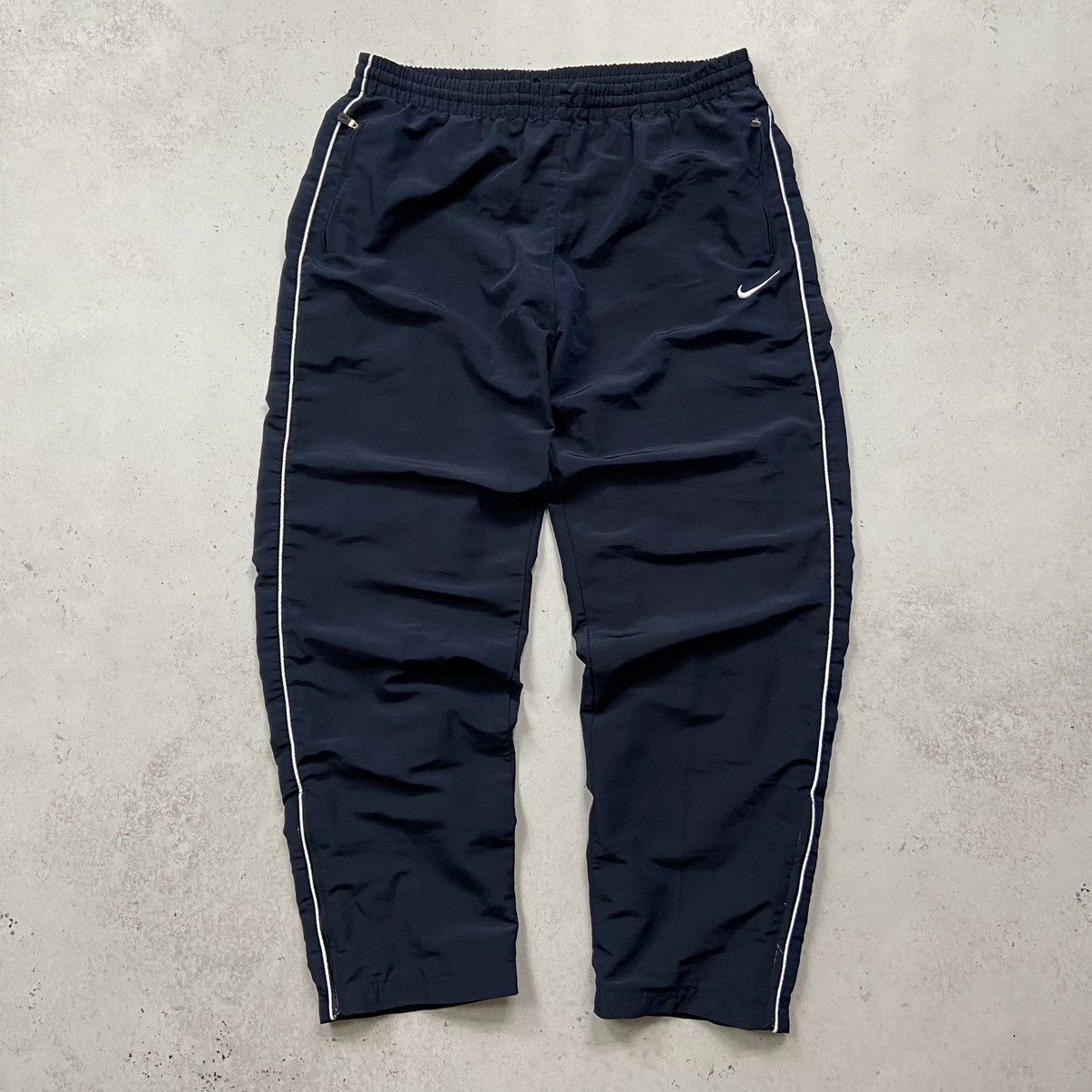 Nike Nike Track Vintage Pants Drill Y2K Swoosh Nylon Joggers Logo Size US 30 / EU 46 - 2 Thumbnail
