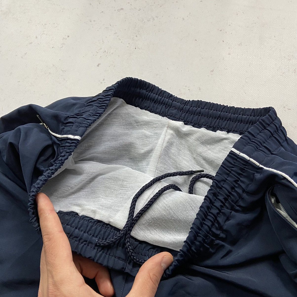 Nike Nike Track Vintage Pants Drill Y2K Swoosh Nylon Joggers Logo Size US 30 / EU 46 - 11 Thumbnail