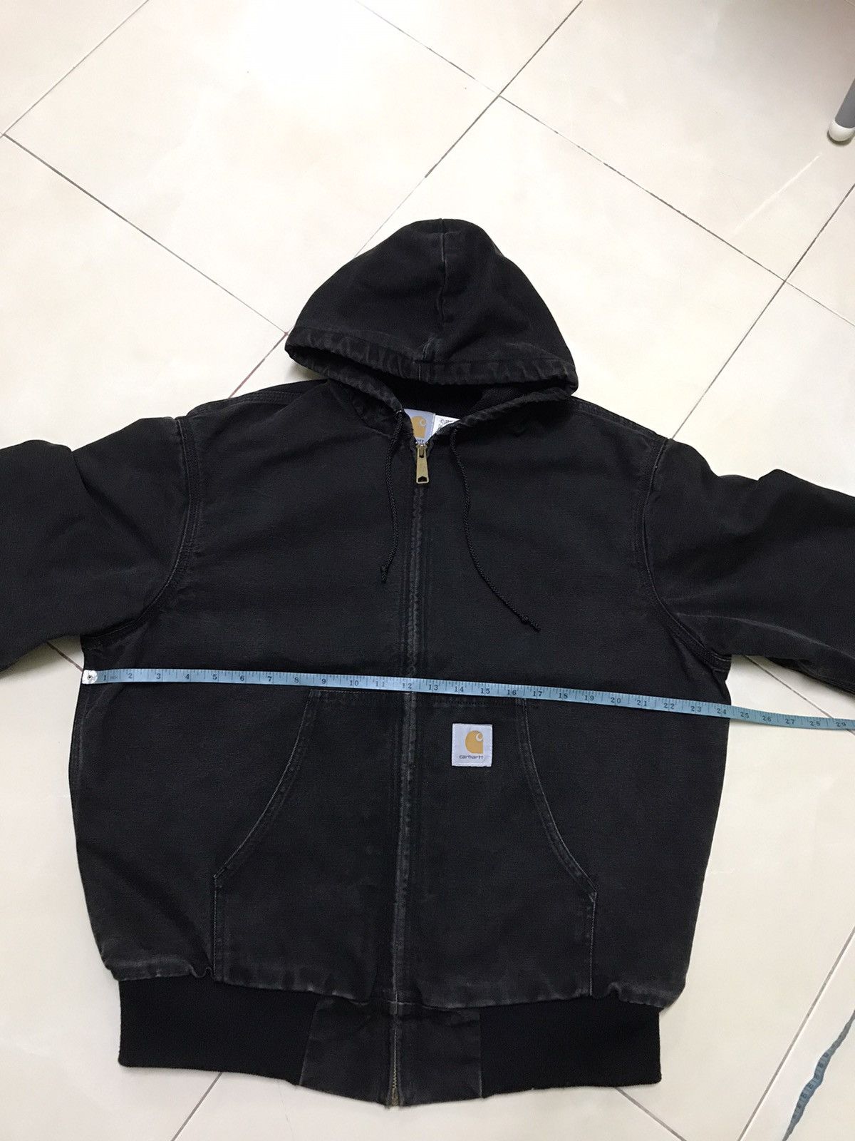 Carhartt DELETE TODAY!!!VINTAGE CARHARTT HEAVY COTTON ZIPPER HOODIE Size US L / EU 52-54 / 3 - 10 Thumbnail