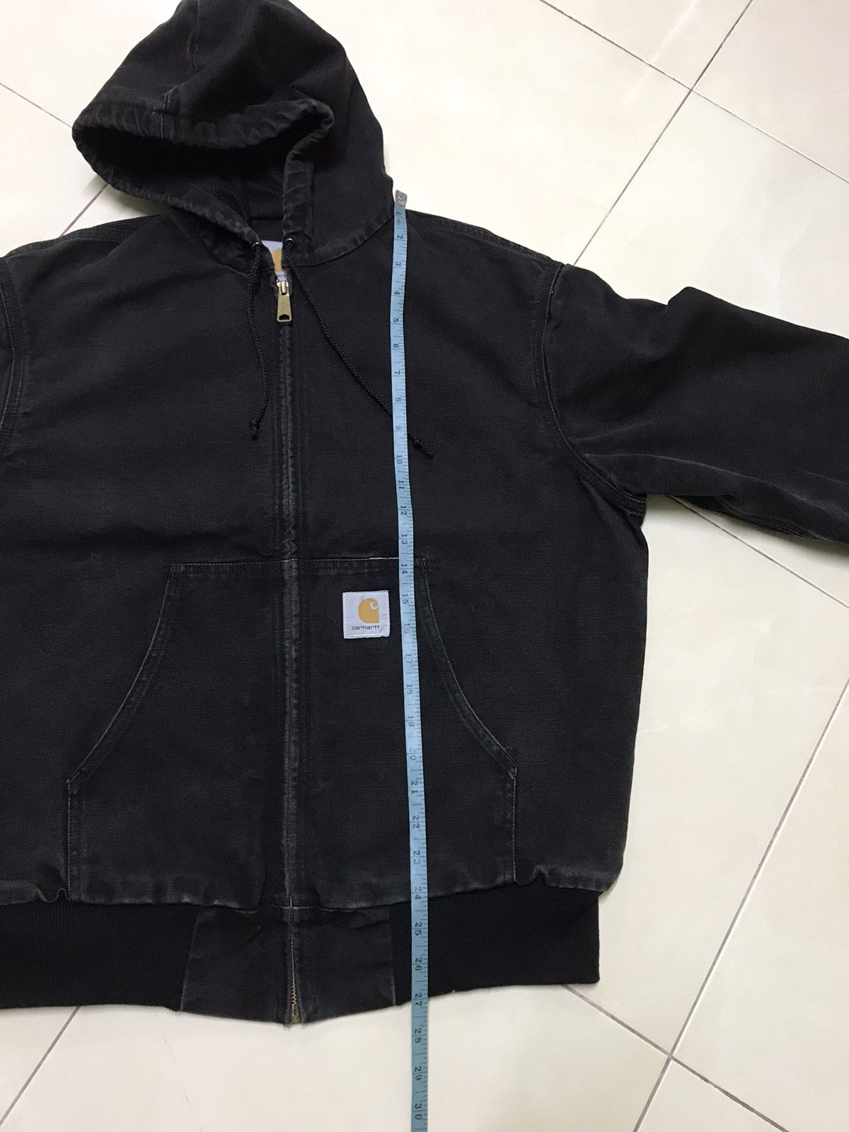 Carhartt DELETE TODAY!!!VINTAGE CARHARTT HEAVY COTTON ZIPPER HOODIE Size US L / EU 52-54 / 3 - 12 Thumbnail