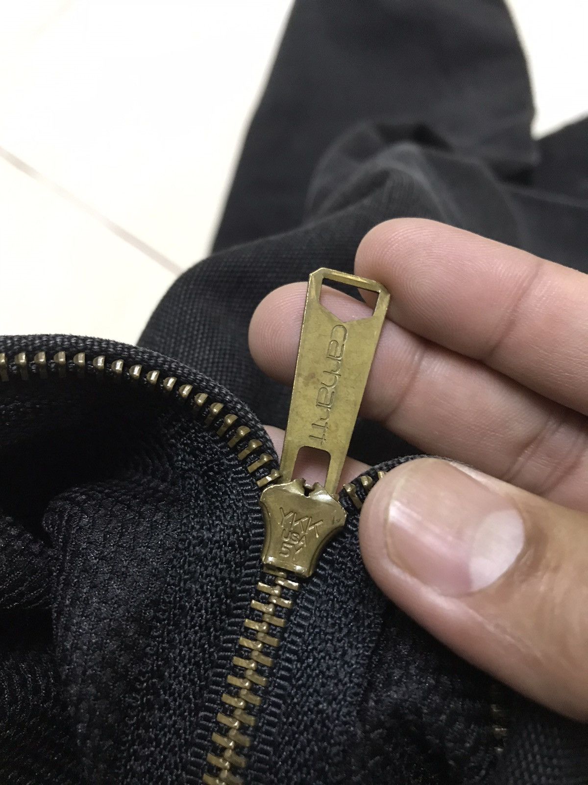 Carhartt DELETE TODAY!!!VINTAGE CARHARTT HEAVY COTTON ZIPPER HOODIE Size US L / EU 52-54 / 3 - 6 Thumbnail