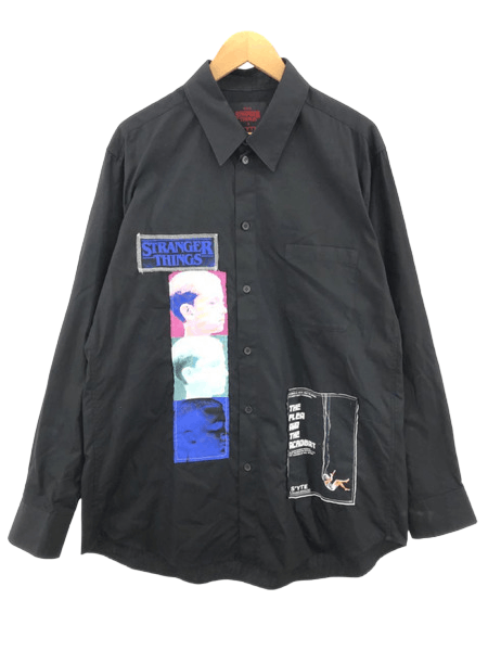 Yohji Yamamoto S'yte Stranger Things patch shirts