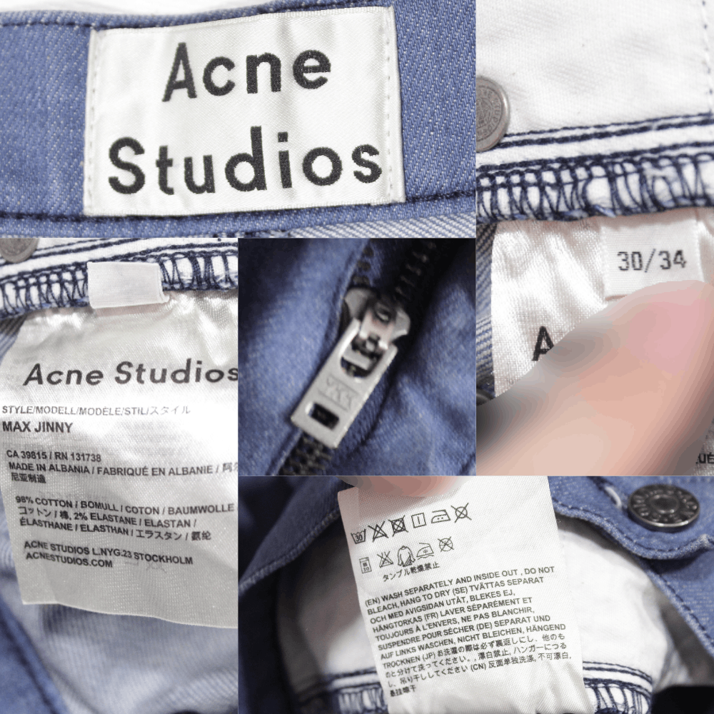 Acne Studios Max Jinny Jeans Size US 30 / EU 46 - 7 Thumbnail