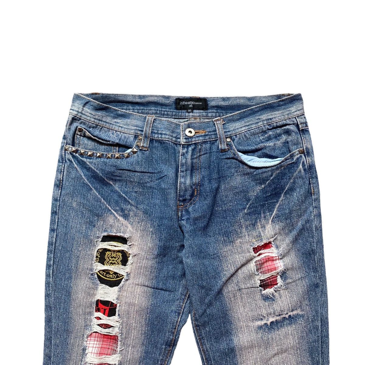 In The Attic IN THE ATTIC HOMME punk grunge seditionaries jeans Size US 32 / EU 48 - 2 Thumbnail