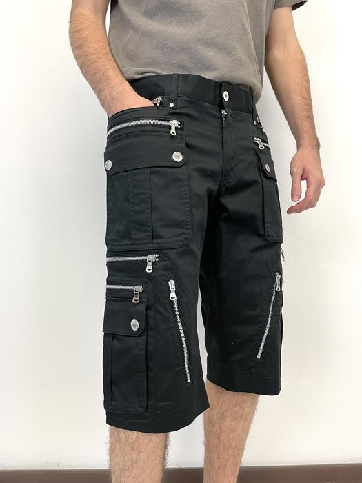Dolce & Gabbana 2008 zipper multi pocket cargo jeans pants denim