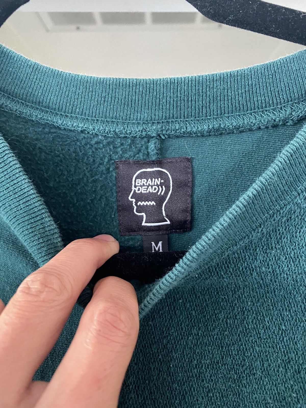 Brain Dead Terry Crewneck Sweater Size US M / EU 48-50 / 2 - 2 Thumbnail