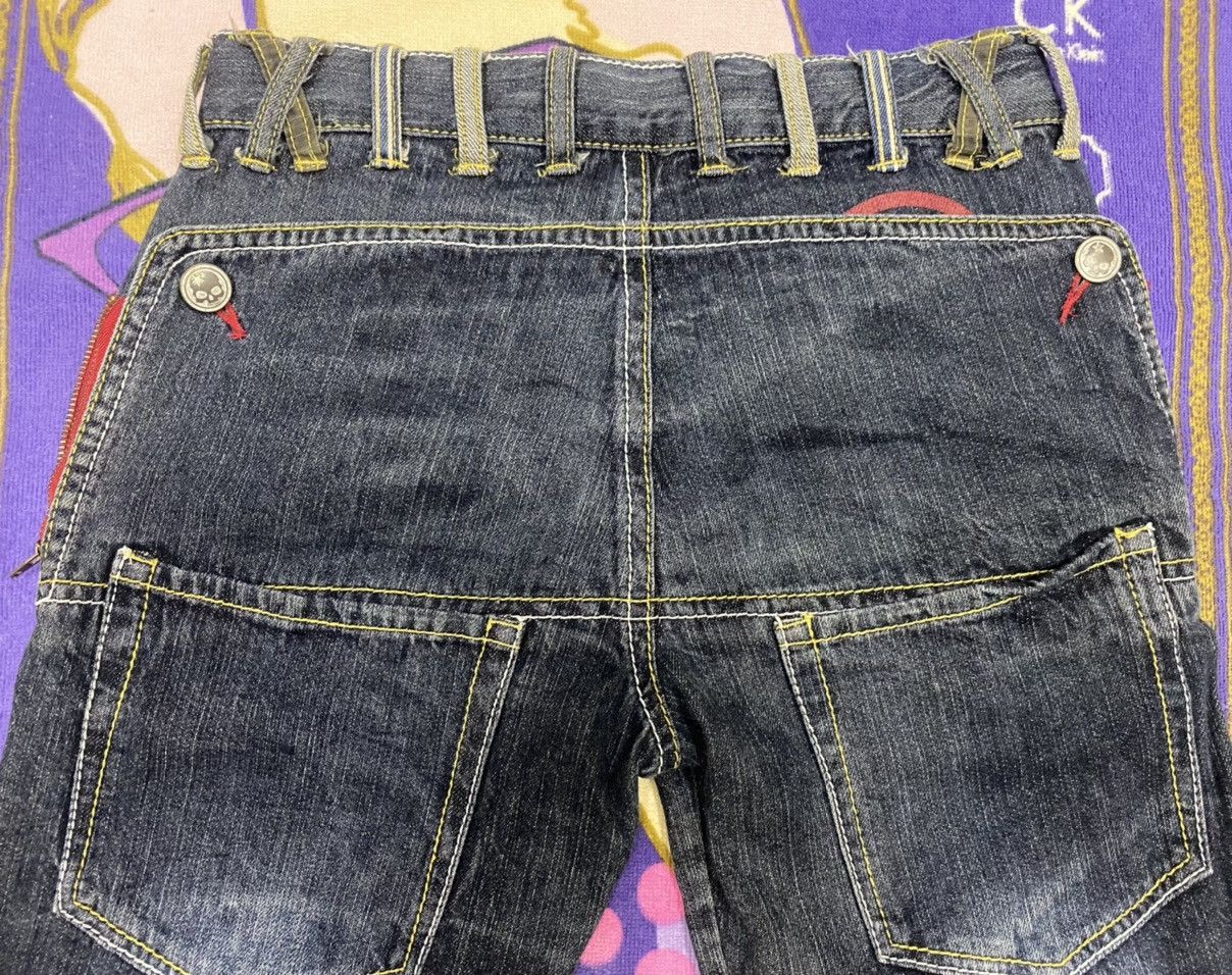 Japanese Brand BA-TSU STUDIO Denim Jeans x Skulls x Very Rare Size US 30 / EU 46 - 5 Thumbnail