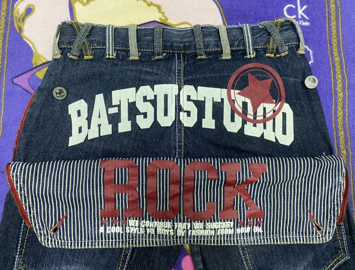 Japanese Brand BA-TSU STUDIO Denim Jeans x Skulls x Very Rare Size US 30 / EU 46 - 4 Thumbnail