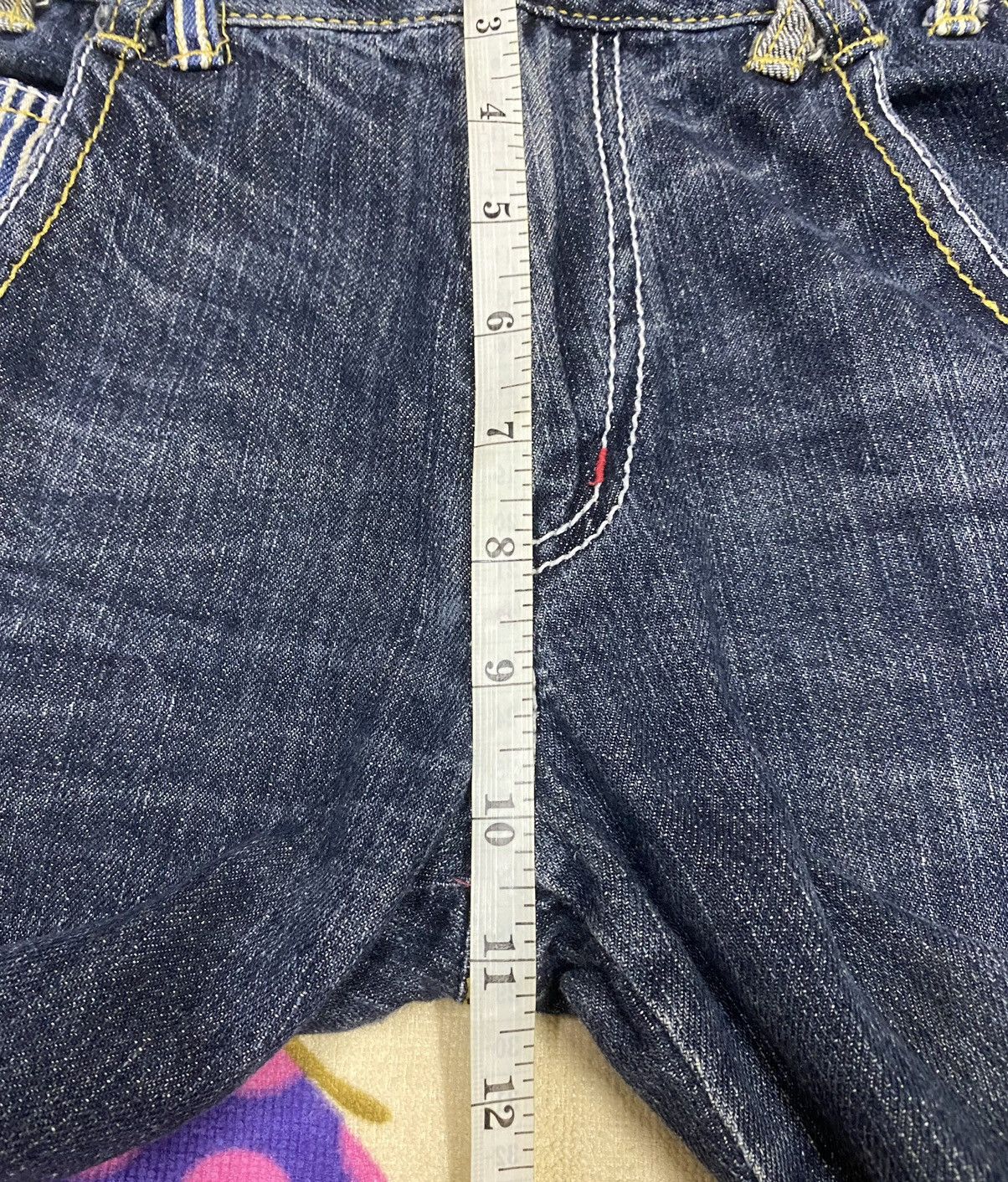 Japanese Brand BA-TSU STUDIO Denim Jeans x Skulls x Very Rare Size US 30 / EU 46 - 16 Thumbnail