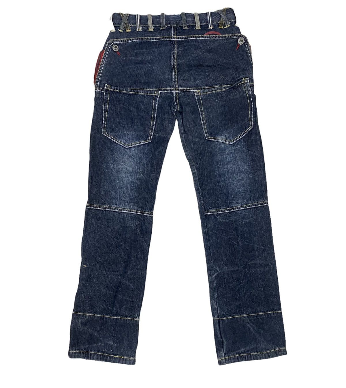 Japanese Brand BA-TSU STUDIO Denim Jeans x Skulls x Very Rare Size US 30 / EU 46 - 2 Thumbnail
