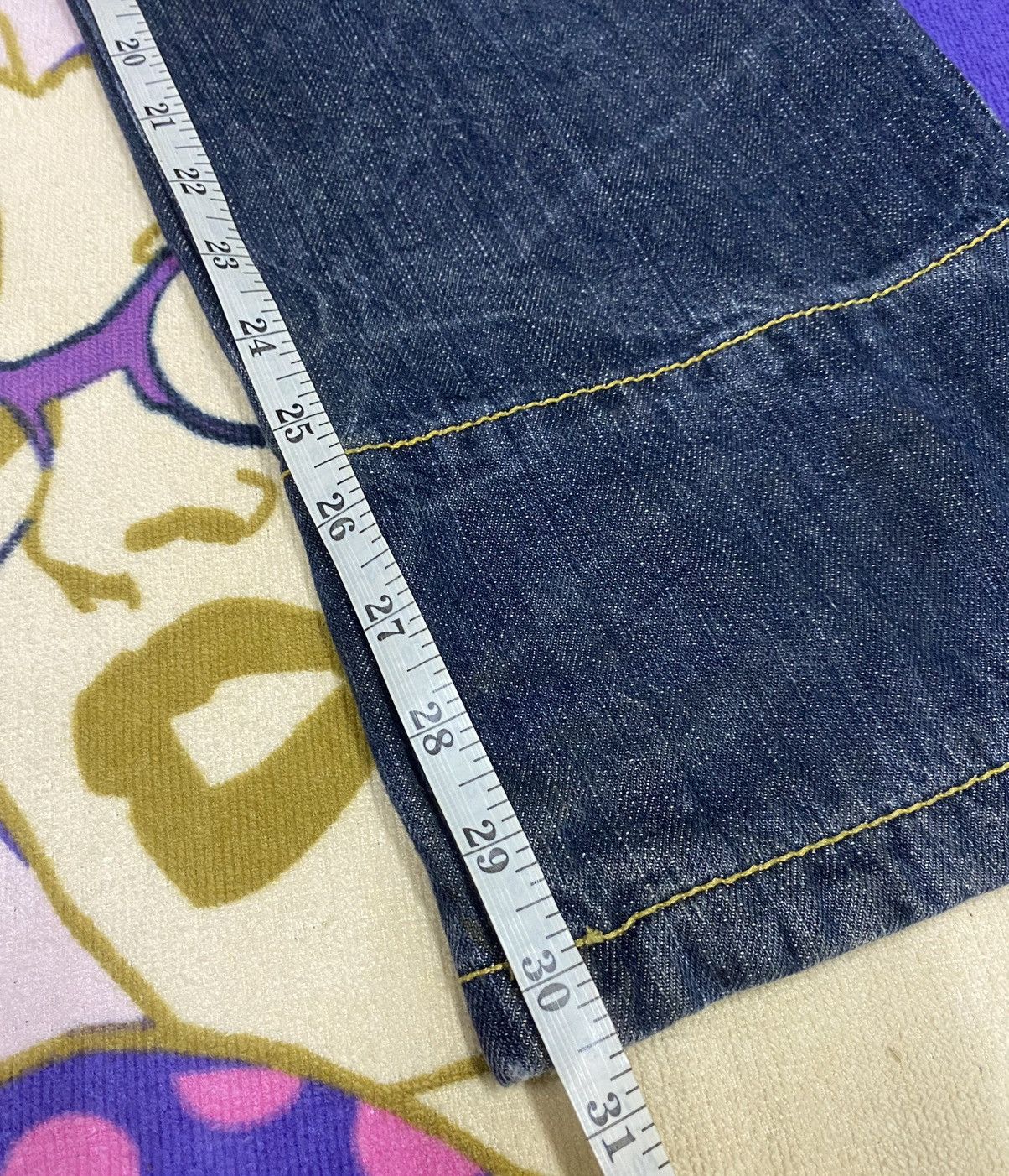 Japanese Brand BA-TSU STUDIO Denim Jeans x Skulls x Very Rare Size US 30 / EU 46 - 19 Thumbnail