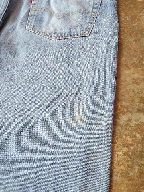 00'S Levi's 501 distressed straight denim pants made in USA men's w30 equivalent /evb009051