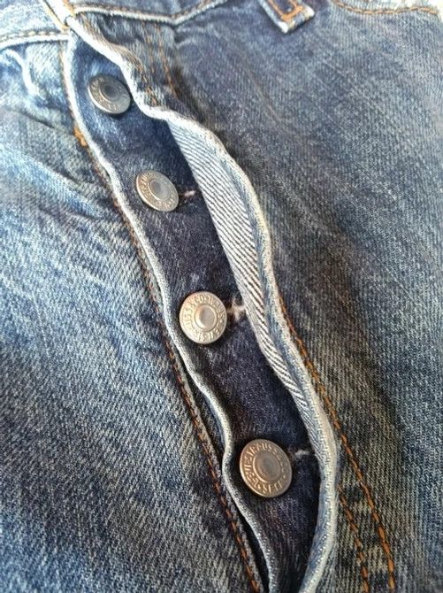 Levi's Vintage Levi's 501 Straight Leg Distressed Jeans 36x34 Size US 36 / EU 52 - 8 Thumbnail