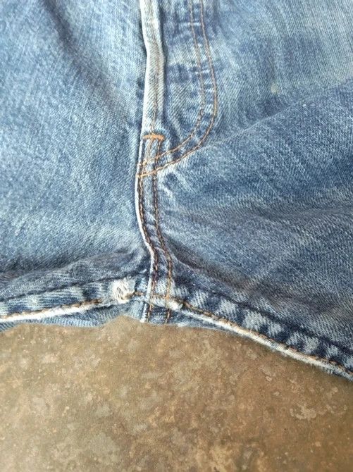 Levi's Vintage Levi's 501 Straight Leg Distressed Jeans 36x34 Size US 36 / EU 52 - 7 Thumbnail