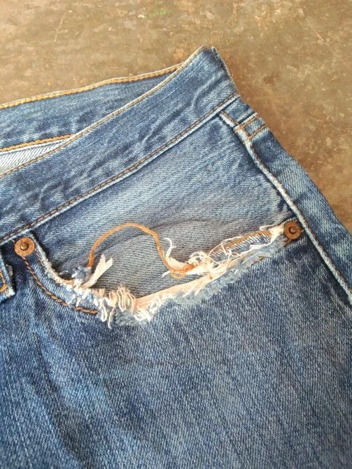 Levi's Vintage Levi's 501 Straight Leg Distressed Jeans 36x34 Size US 36 / EU 52 - 9 Thumbnail