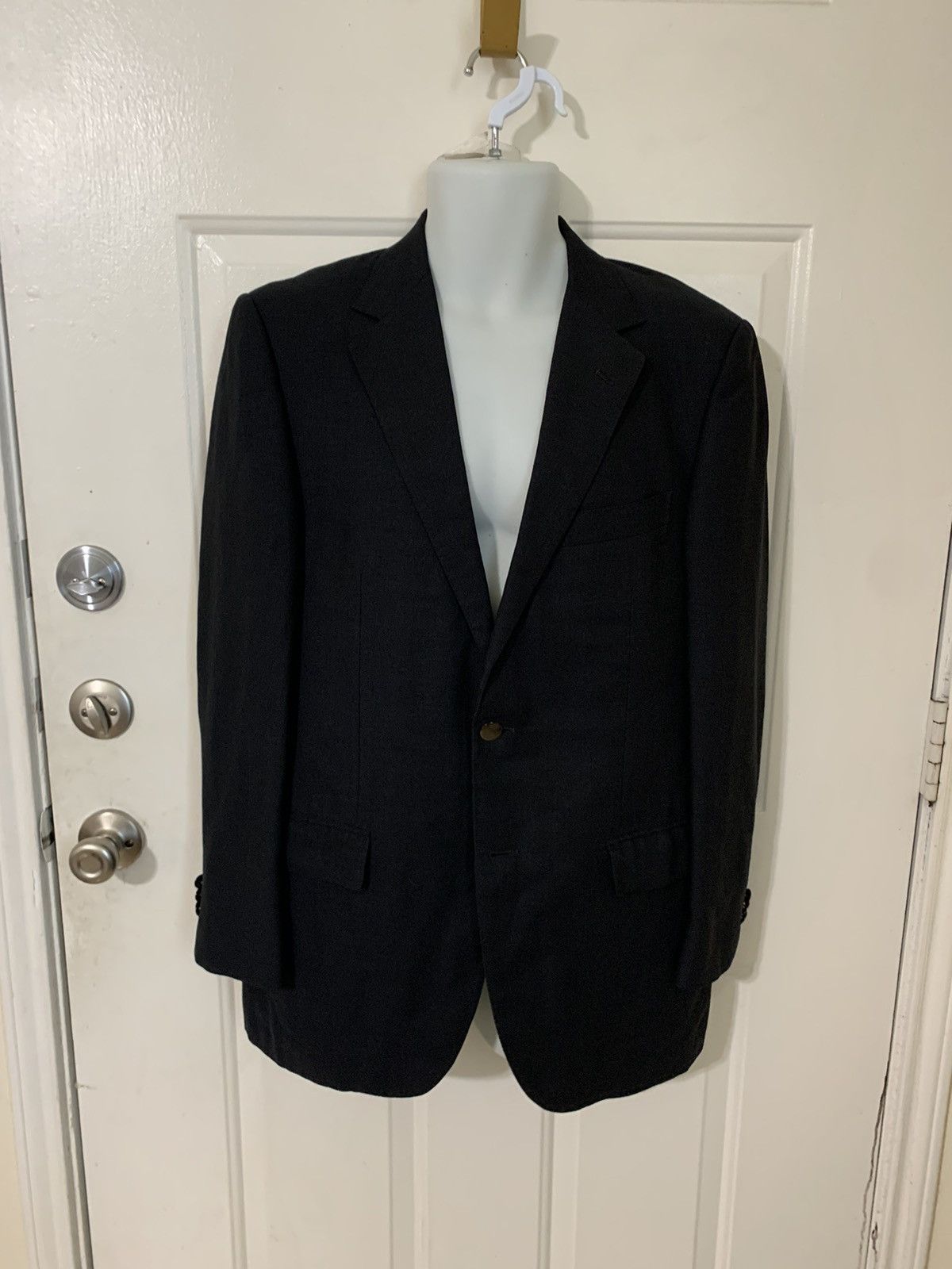 ジャケット・アウター WASHED WOOL/SILK TWILL DB set up 2 Btn Wool/Silk/Linen blend blazer