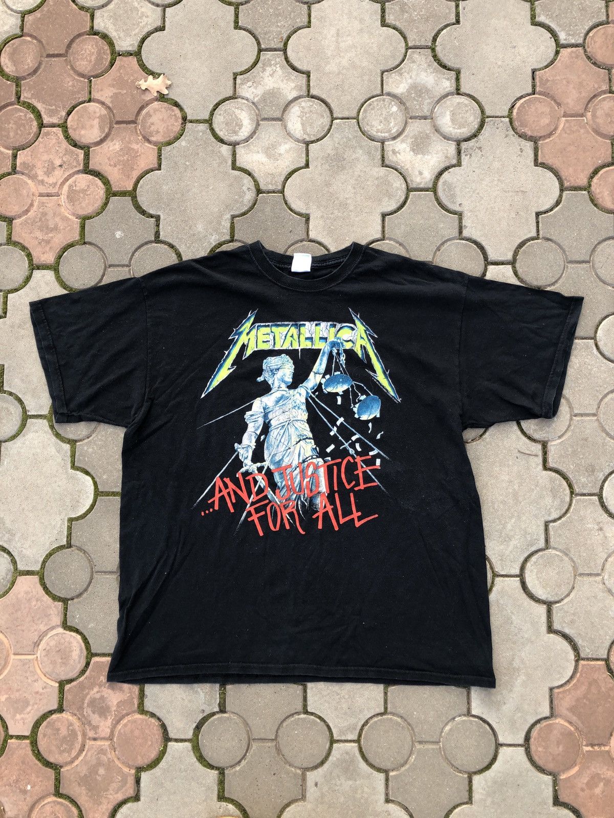 Band Tees × Metallica × Vintage Vintage 90s Metallica Rock Tee Metal ...