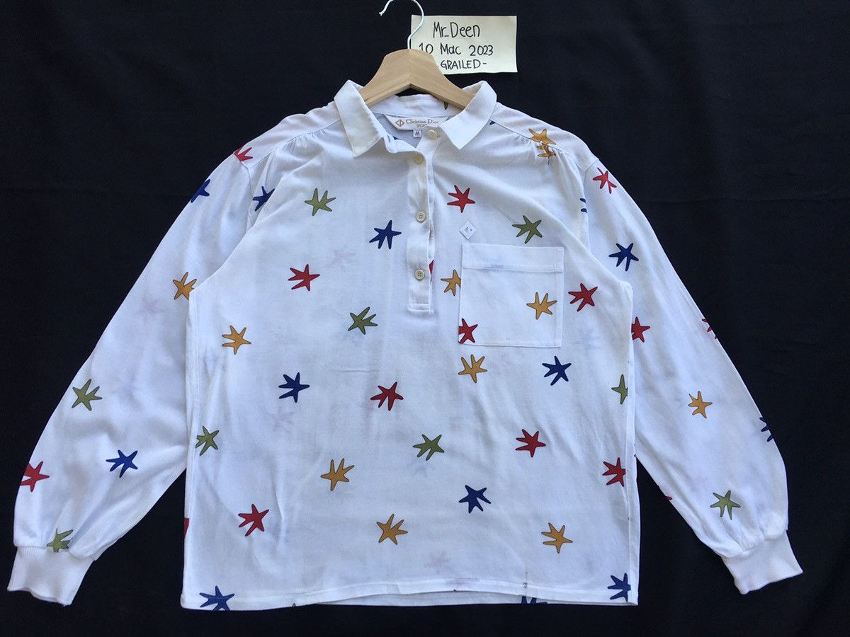 Christian Dior Monsieur Rare Vintage Christian Dior Sports Polo Shirt Size US M / EU 48-50 / 2 - 5 Thumbnail