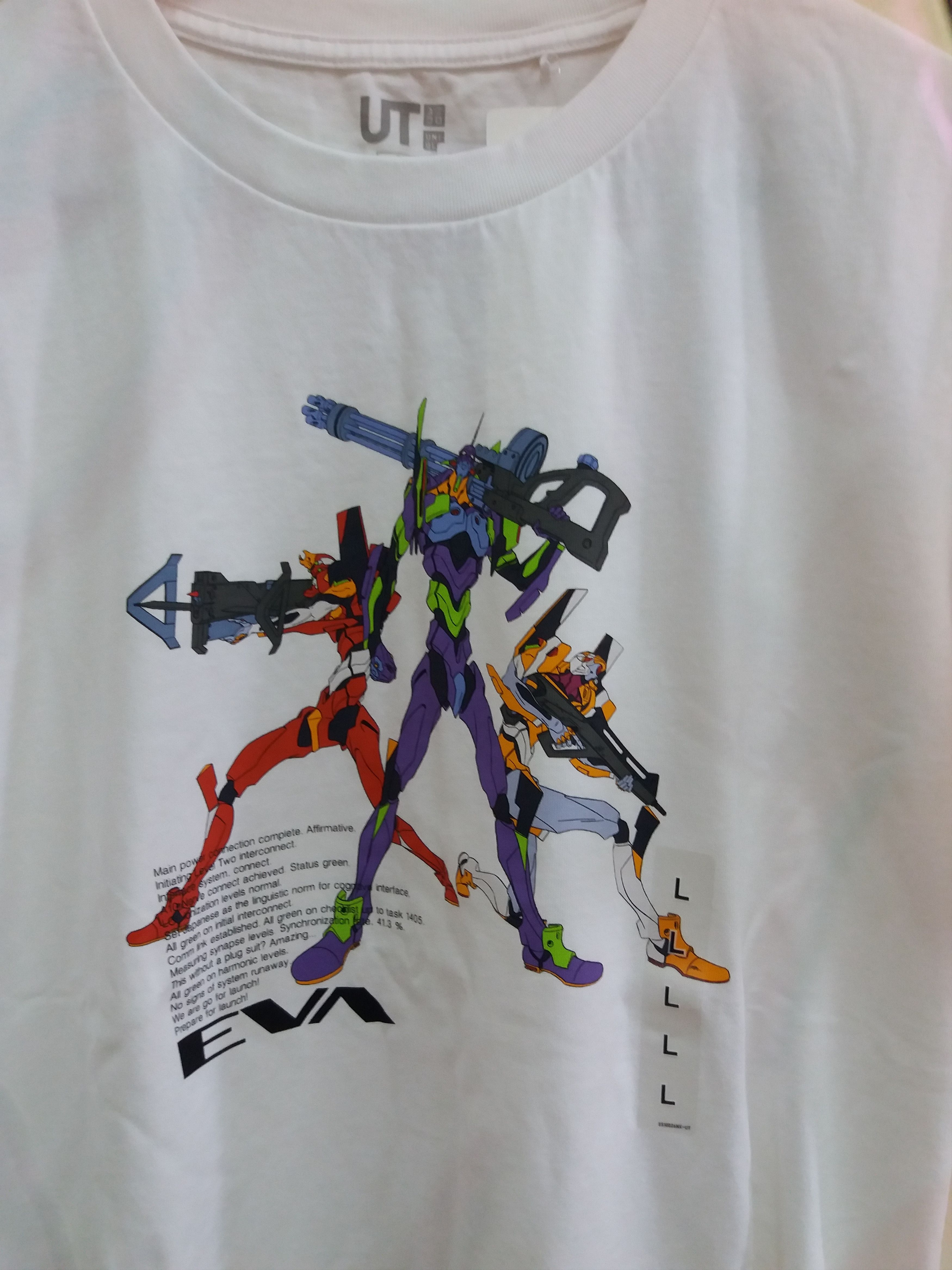 Anime Evangelion Prototype 00 01 02 anime by uniqlo Size US XL / EU 56 / 4 - 4 Thumbnail