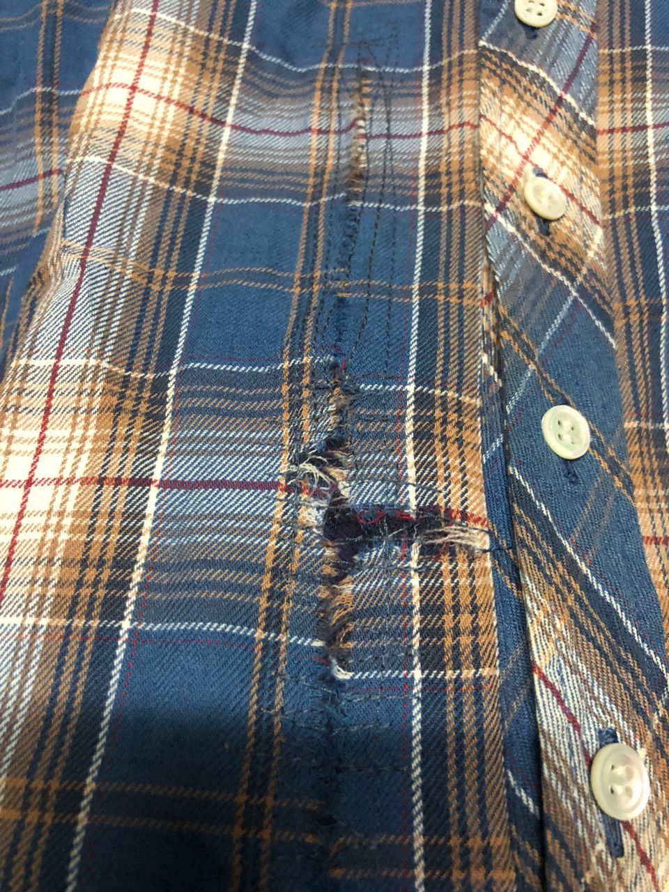 Jun Takahashi Ss98 Undercoverism Patch Work Distress Plaid Button UpShirt Size US M / EU 48-50 / 2 - 12 Thumbnail