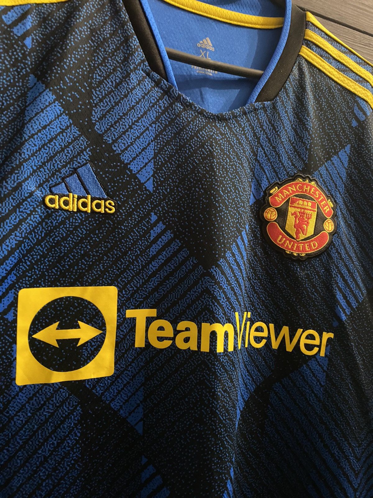 Adidas Rare Football Jersey Manchester United x Adidas 20/21’ Size US XL / EU 56 / 4 - 2 Thumbnail