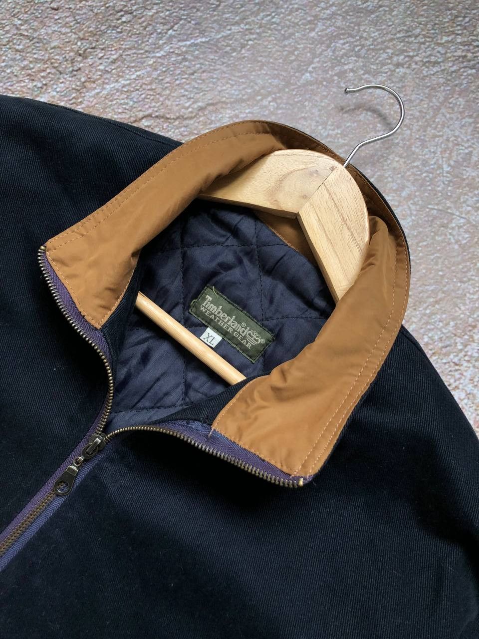 Timberland × Vintage Vintage Timberland Jacket Made In USA Workwear Y2K Big logo Size US XL / EU 56 / 4 - 4 Thumbnail
