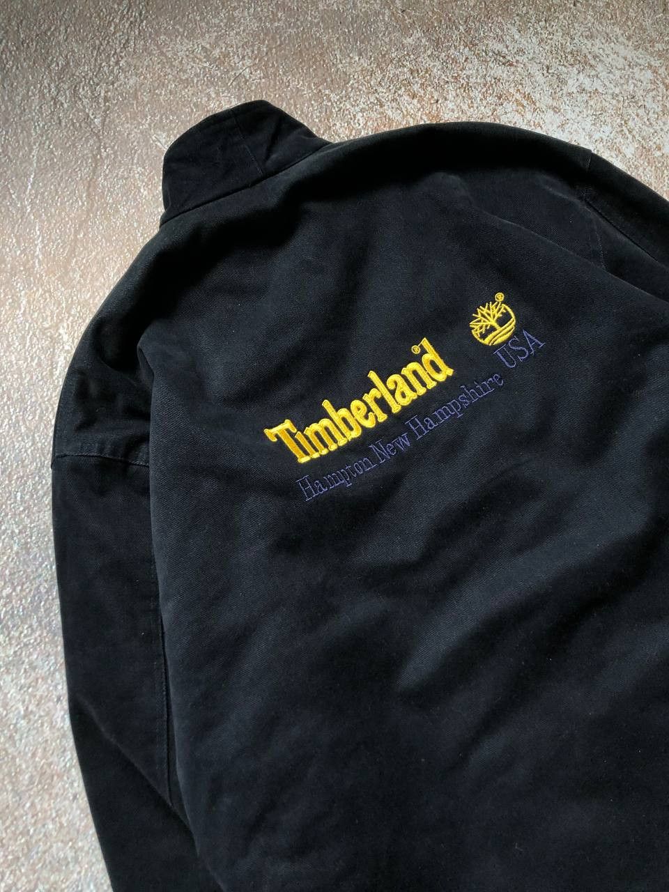Timberland × Vintage Vintage Timberland Jacket Made In USA Workwear Y2K Big logo Size US XL / EU 56 / 4 - 6 Thumbnail