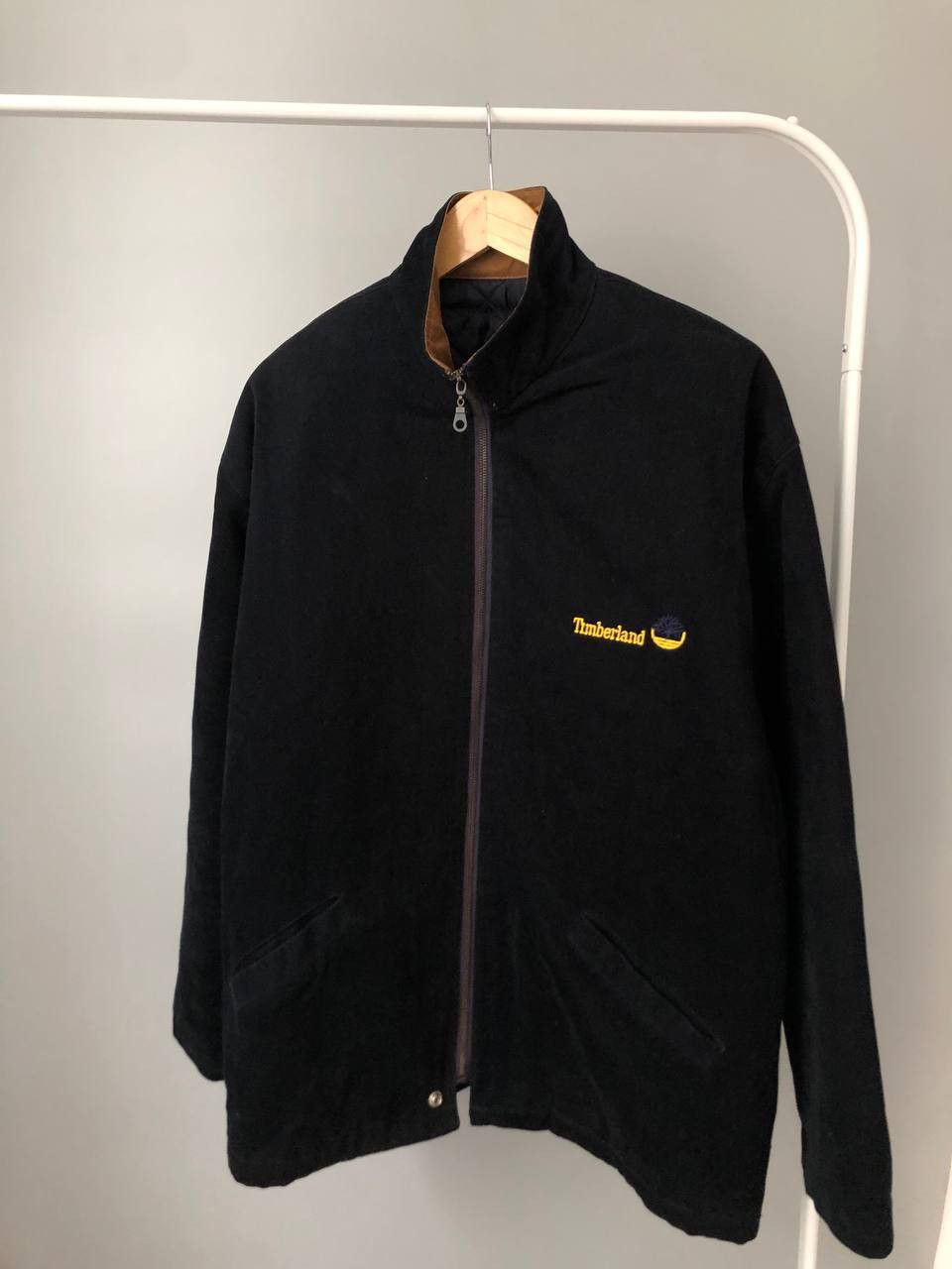 Timberland × Vintage Vintage Timberland Jacket Made In USA Workwear Y2K Big logo Size US XL / EU 56 / 4 - 2 Thumbnail