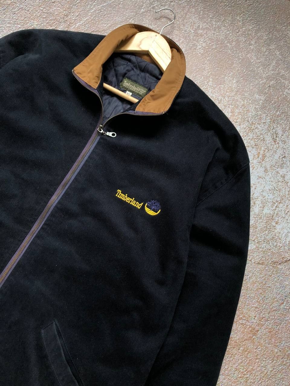 Timberland × Vintage Vintage Timberland Jacket Made In USA Workwear Y2K Big logo Size US XL / EU 56 / 4 - 3 Thumbnail