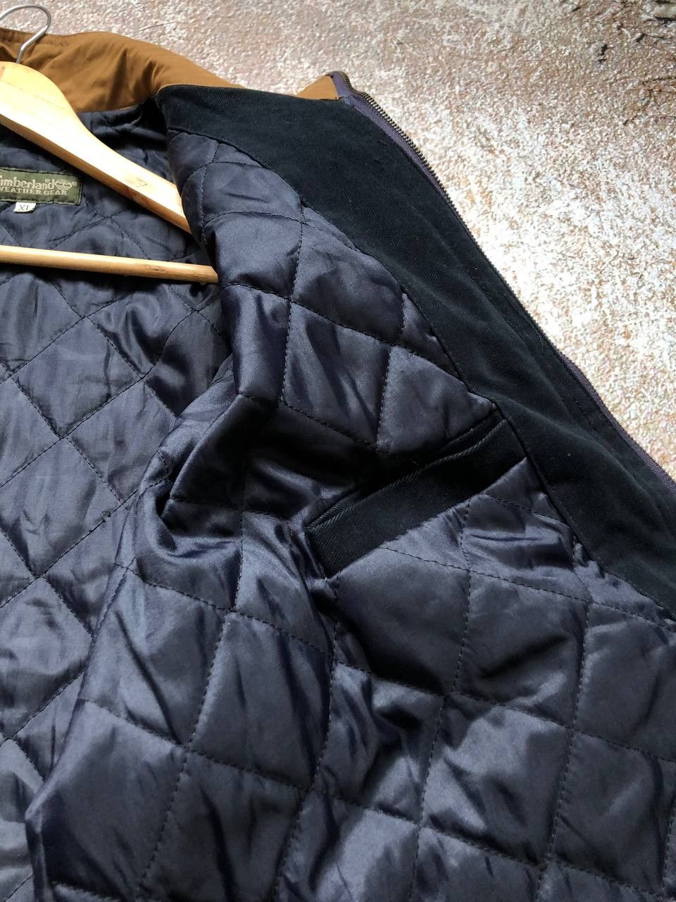 Timberland × Vintage Vintage Timberland Jacket Made In USA Workwear Y2K Big logo Size US XL / EU 56 / 4 - 7 Thumbnail