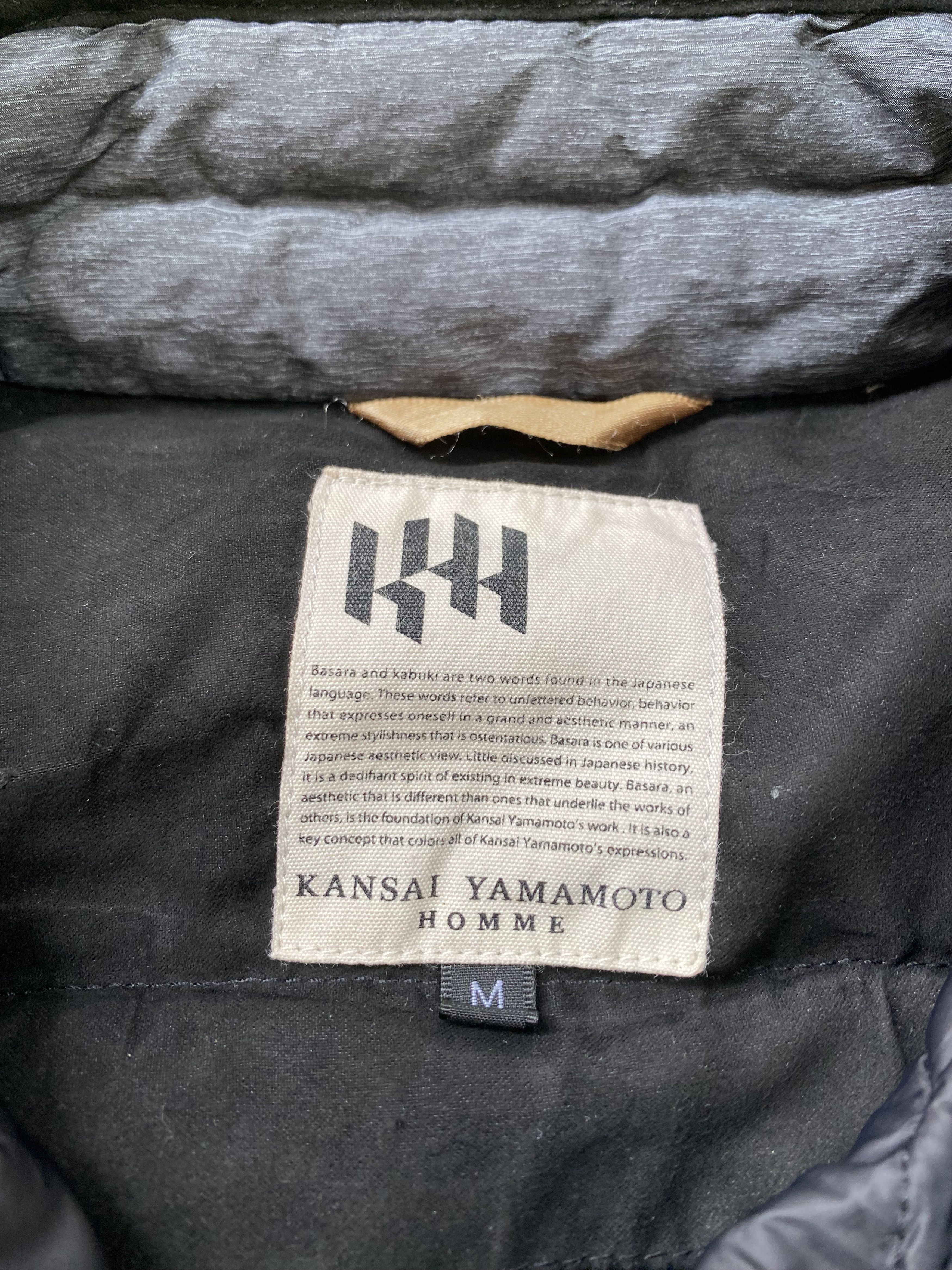 Japanese Brand × Kansai Yamamoto Kansai Yamamoto Puffer Light Jacket Size US M / EU 48-50 / 2 - 3 Thumbnail