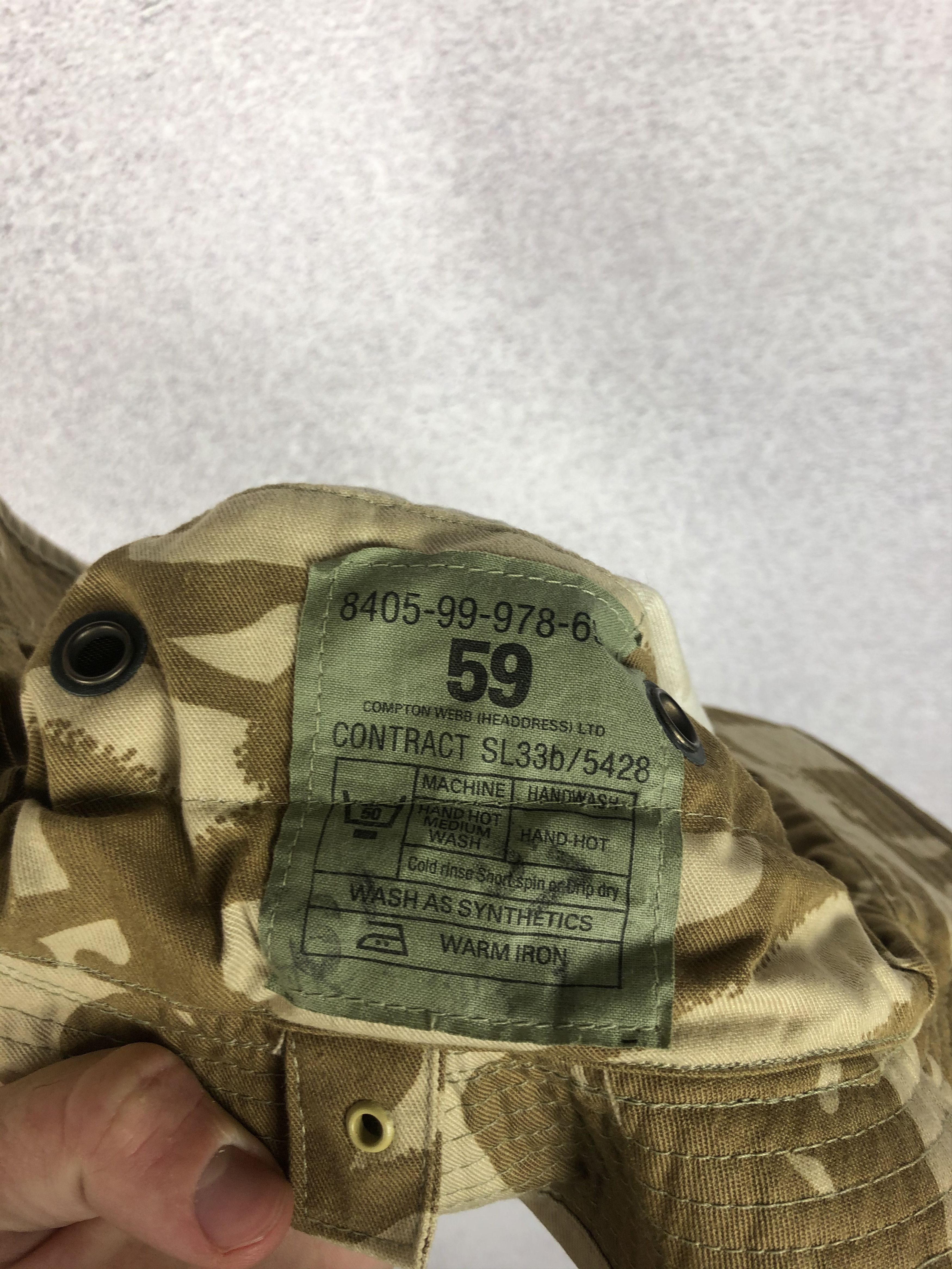 Vintage Vintage Military Bucket Hat Size ONE SIZE - 6 Thumbnail