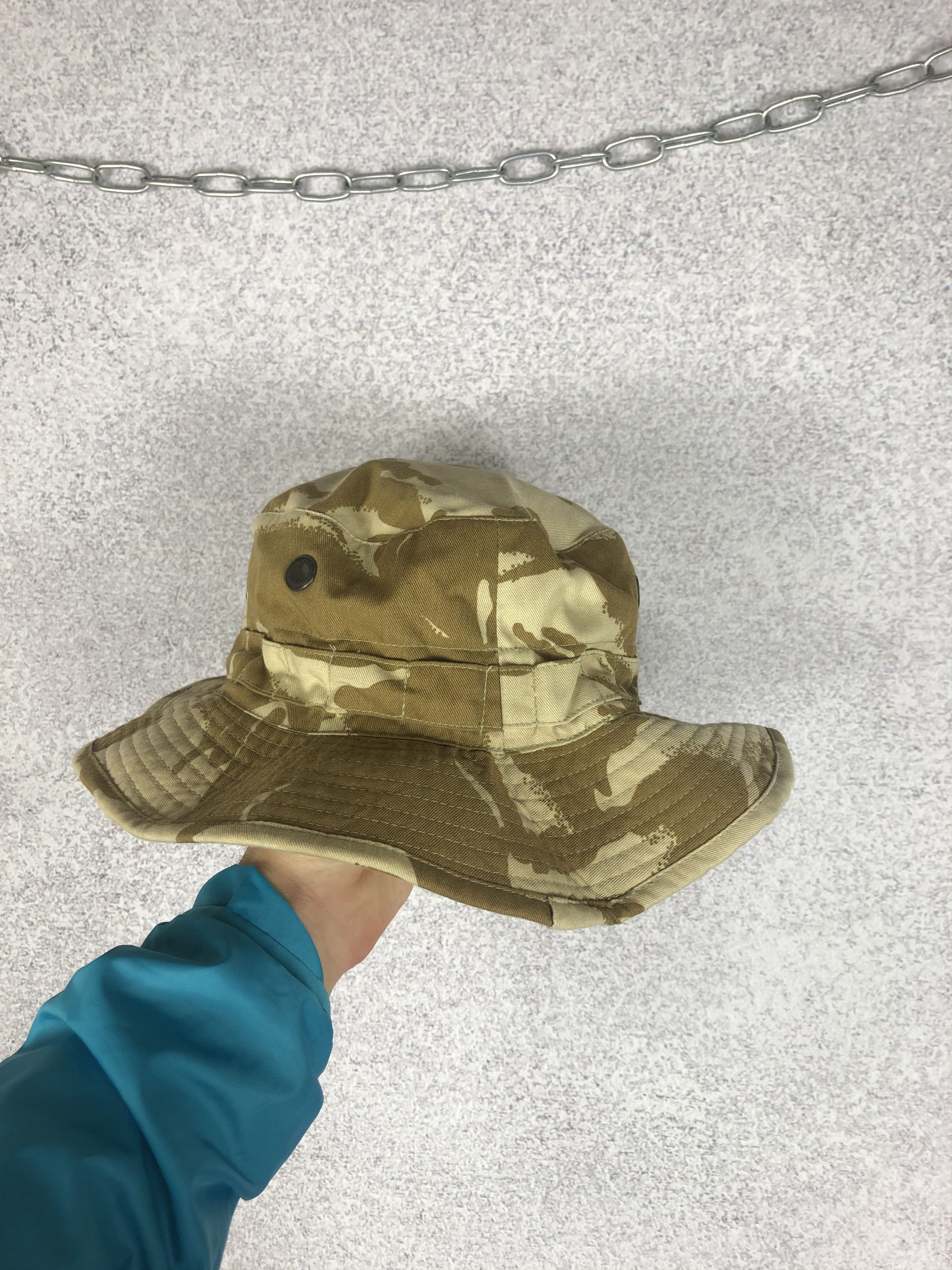 Vintage Vintage Military Bucket Hat Size ONE SIZE - 2 Thumbnail