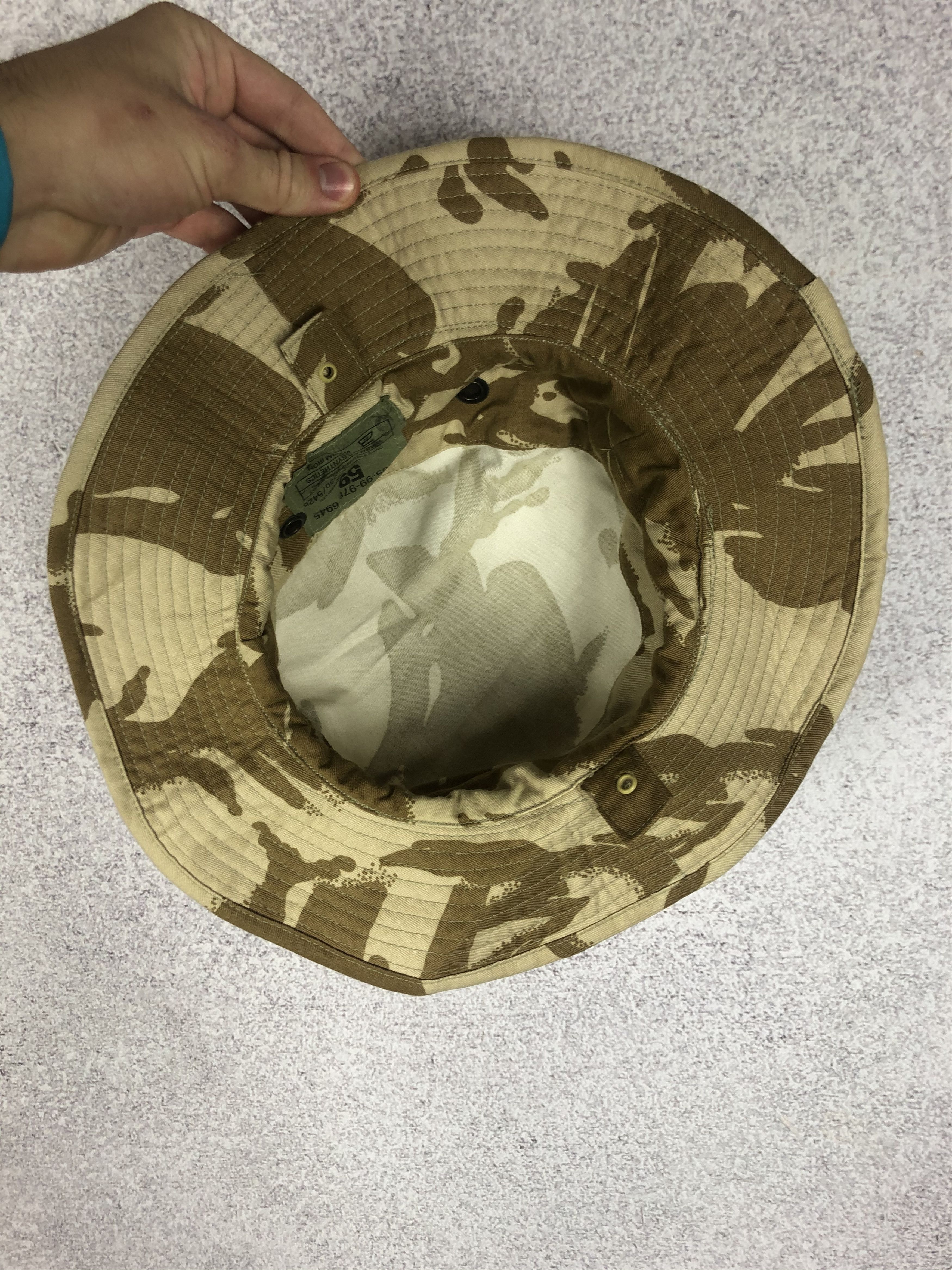 Vintage Vintage Military Bucket Hat Size ONE SIZE - 4 Thumbnail