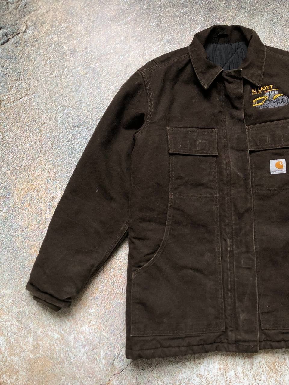 Carhartt × Carhartt Wip × Vintage Brown Carhartt Detroit Jacket Size S / US 4 / IT 40 - 4 Thumbnail