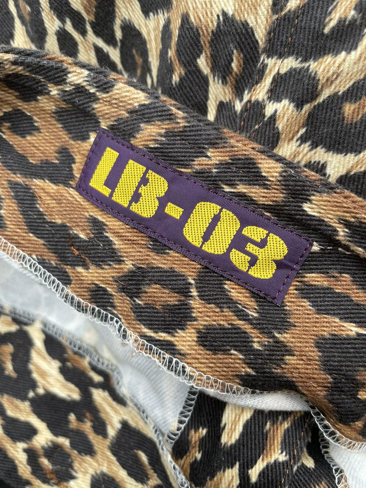 Designer × Japanese Brand LB-03 Leopard Side Pocket Pant Size 27" / US 4 / IT 40 - 12 Thumbnail