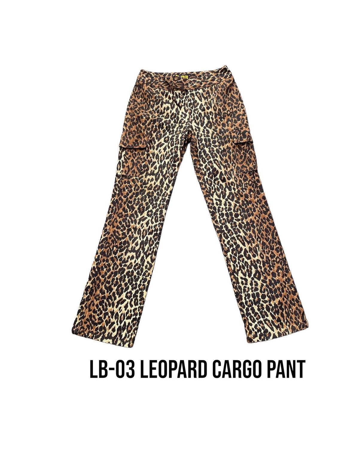 image of Archival Clothing Lb-03 Leopard Side Pocket Pant, Women's (Size 27)