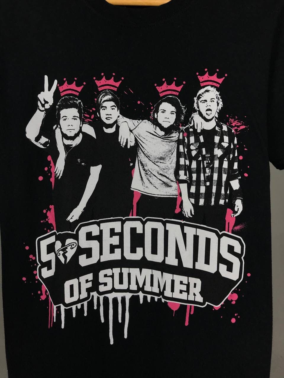 Band Tees × Vintage 5 seconds of summer vintage rock band tour tee Size US M / EU 48-50 / 2 - 3 Thumbnail