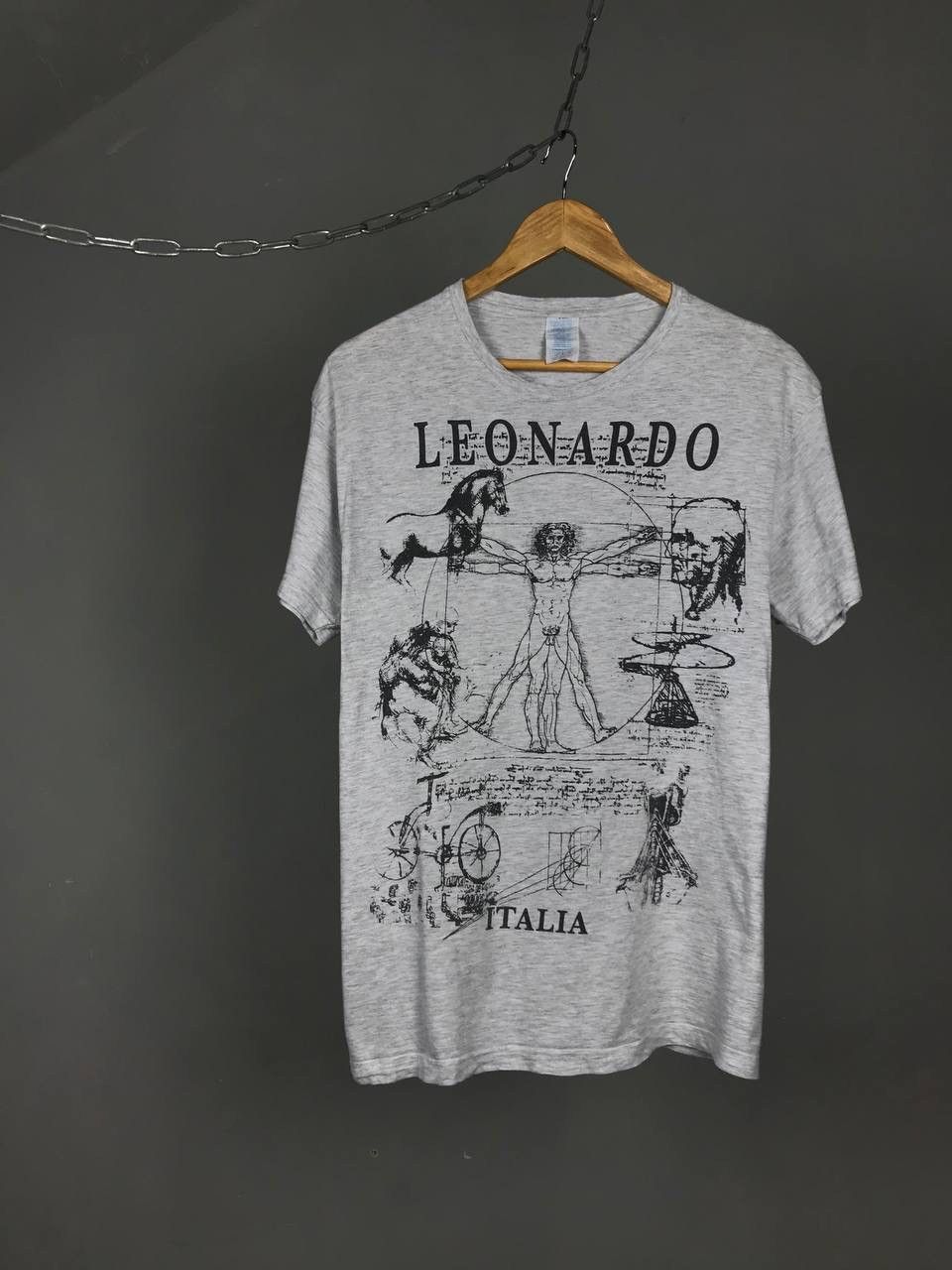 Vintage Leonardo da Vinci vintage art tee Size US M / EU 48-50 / 2 - 1 Thumbnail