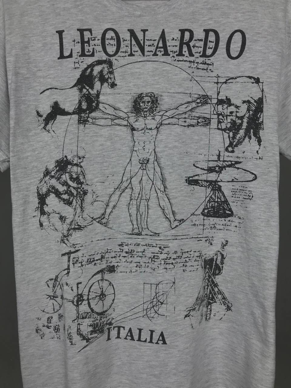Vintage Leonardo da Vinci vintage art tee Size US M / EU 48-50 / 2 - 3 Thumbnail