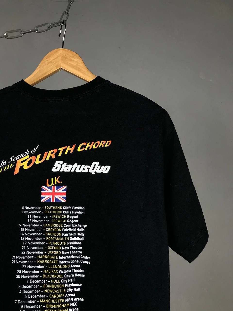 Band Tees Status Quo 2007 vintage rock band tour tee Size US M / EU 48-50 / 2 - 7 Thumbnail