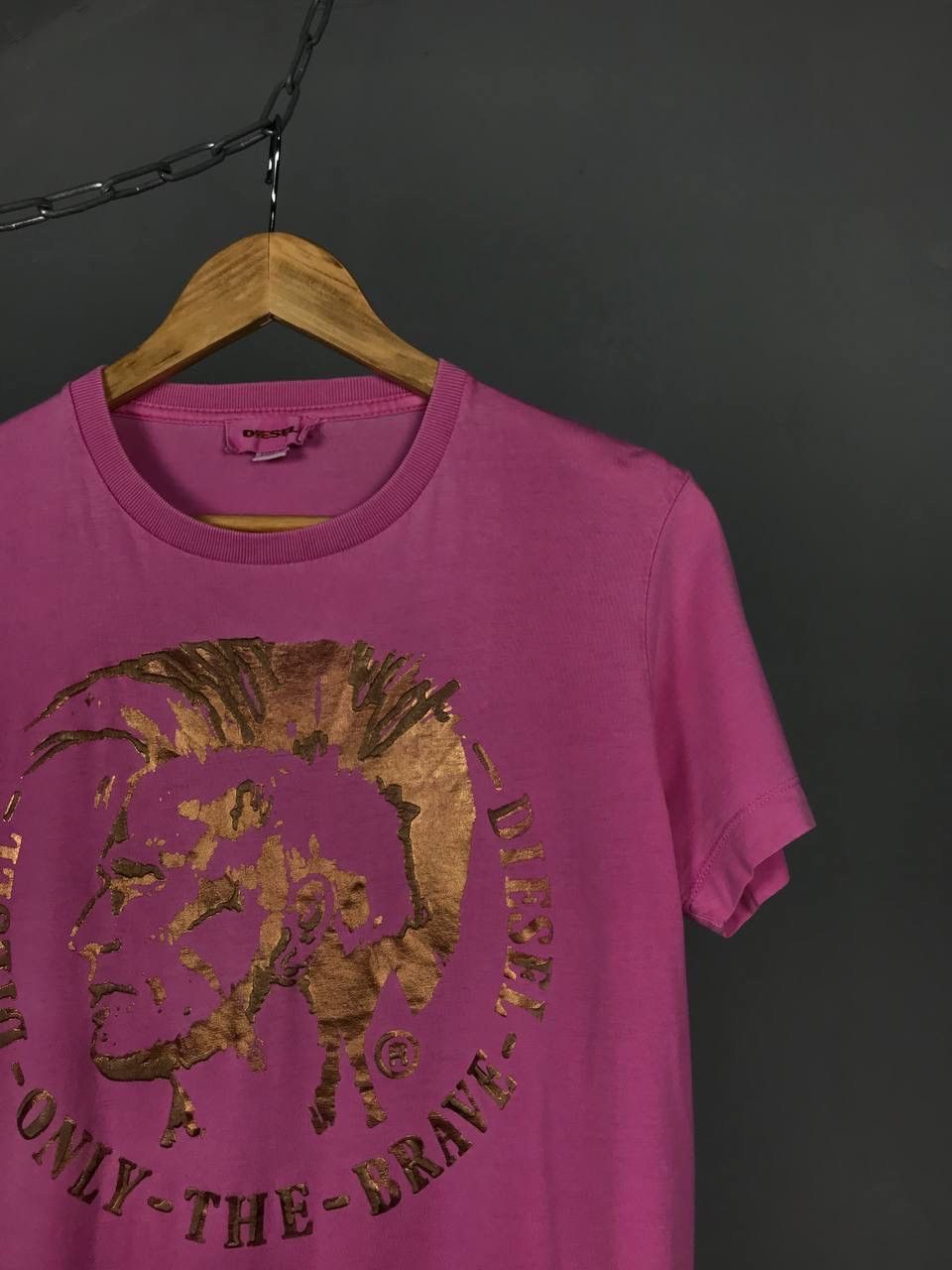 Diesel Diesel luxury vintage streetwear center logo tee Size US S / EU 44-46 / 1 - 2 Thumbnail